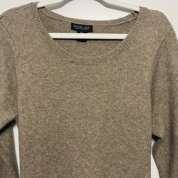 Rachel Zoe Long Sleeve Dress in Beige - Picture 2 of 5